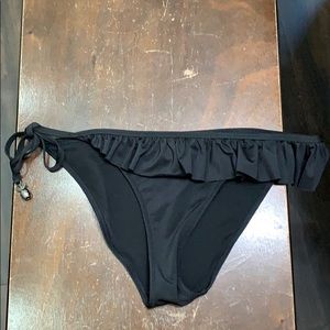 Black bikini bottom